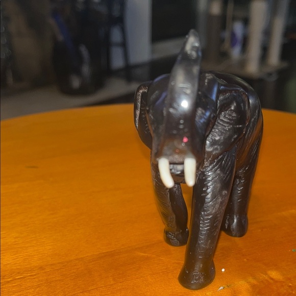 Majestic Black Elephant Sculpture - Picture 6 of 6